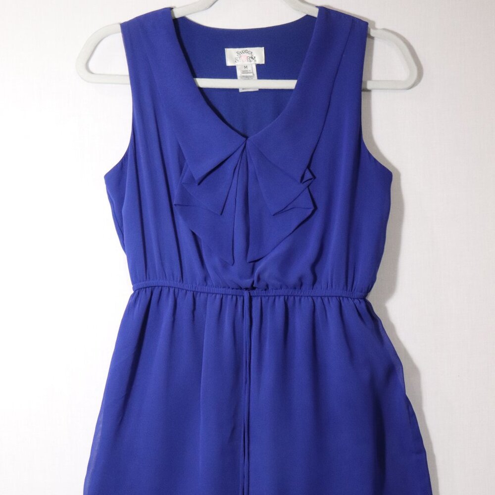 Sweet Storm Junior Blue Dress - Size Medium